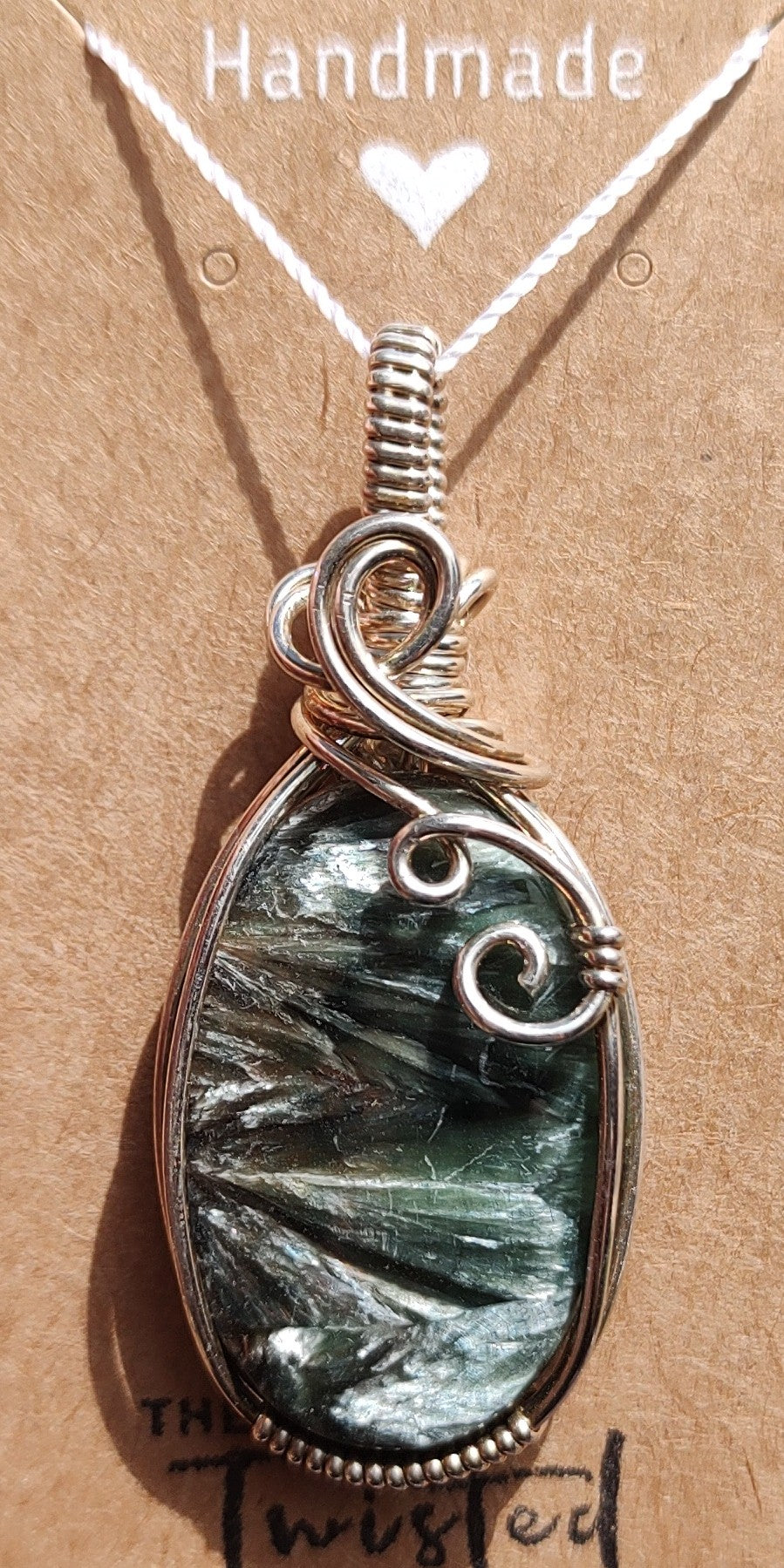 Seraphinite (Stone of Angel Wings)