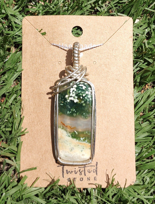 Ocean Jasper (White dot)