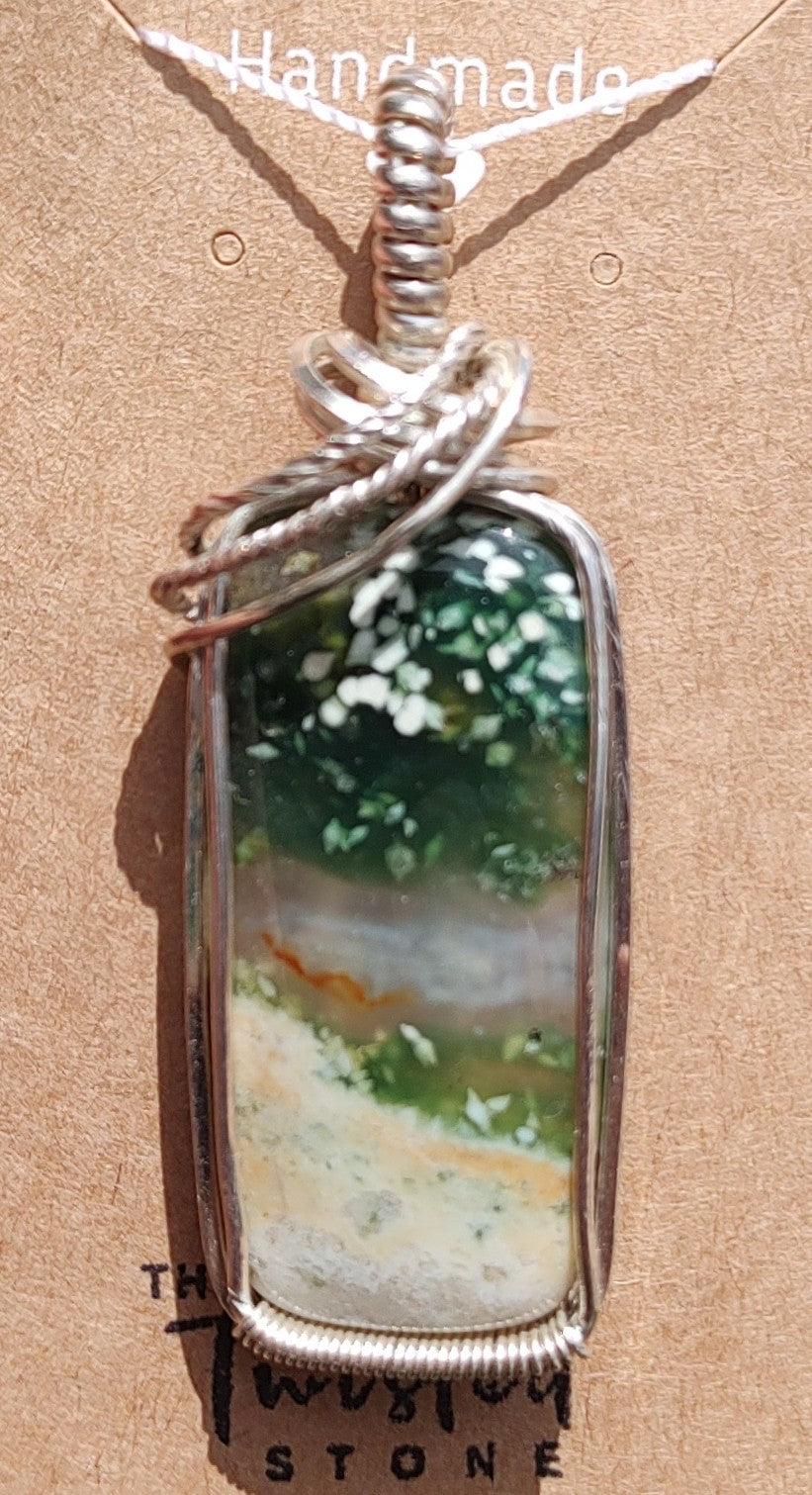 Ocean Jasper (White dot)
